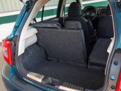nissan micran trunk - seats
